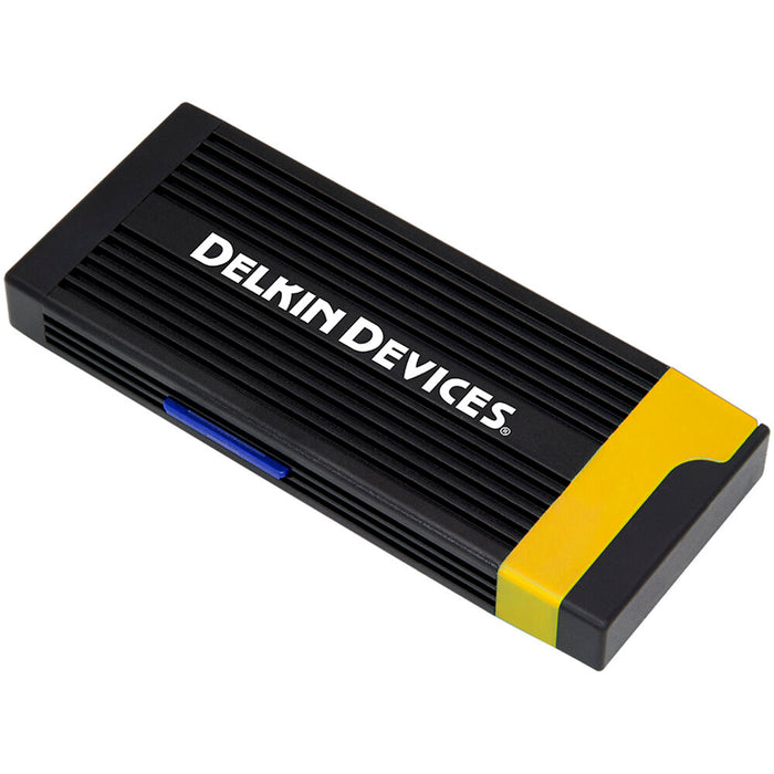 Delkin USB 3.2 CFexpress Type A & SD UHS-II Memory Card Reader