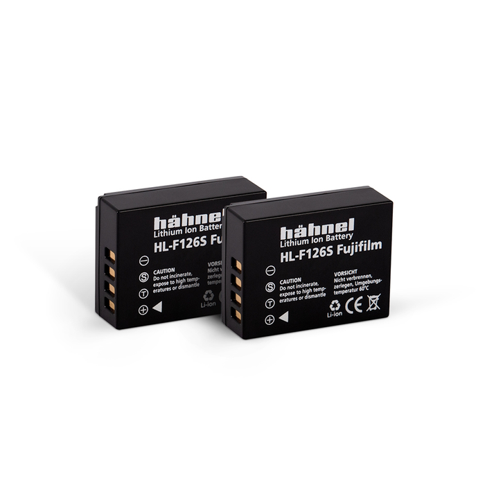 Hahnel HL-F126s Fujifilm Battery  Twin Pack