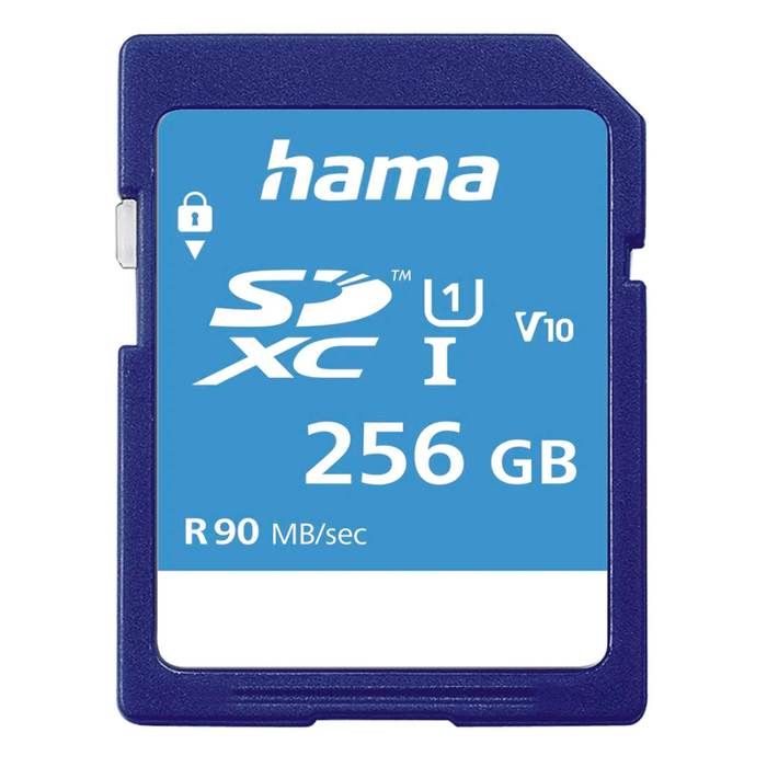 Hama SDXC 256GB Class 10 UHS-I Memory Card