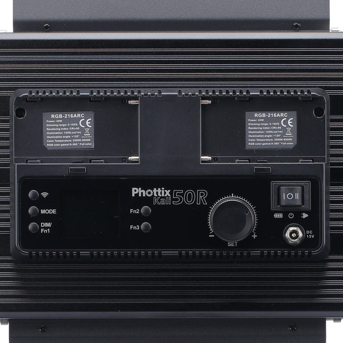 Phottix Kali 50R RGB Studio LED Twin Kit