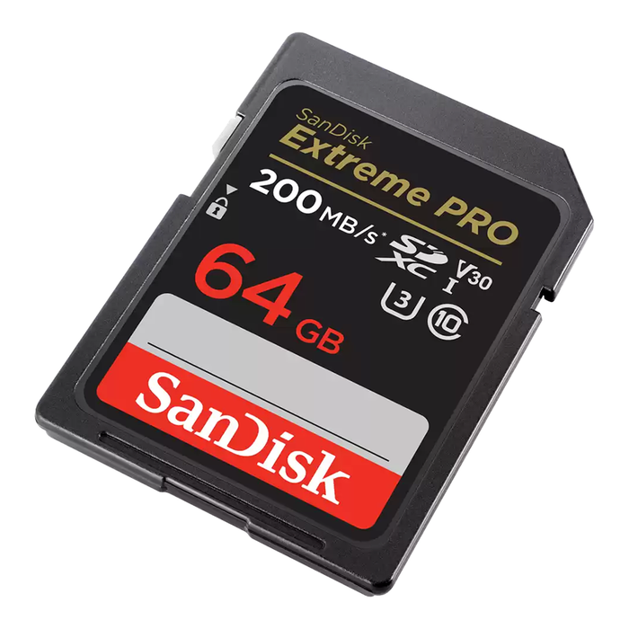 SanDisk Extreme PRO® SDXC™ UHS-I 64GB Memory Card