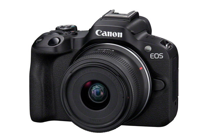 Canon EOS R50 & RF-S 18-45mm Lens Black