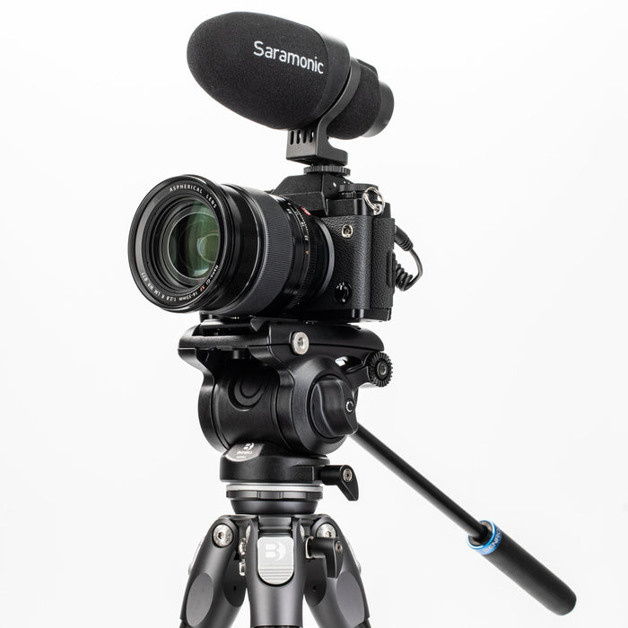 Benro Tortoise 24CLV Carbon Fibre Series 2 Columnless Tripod with Leveling Base and S4PRO Video Head