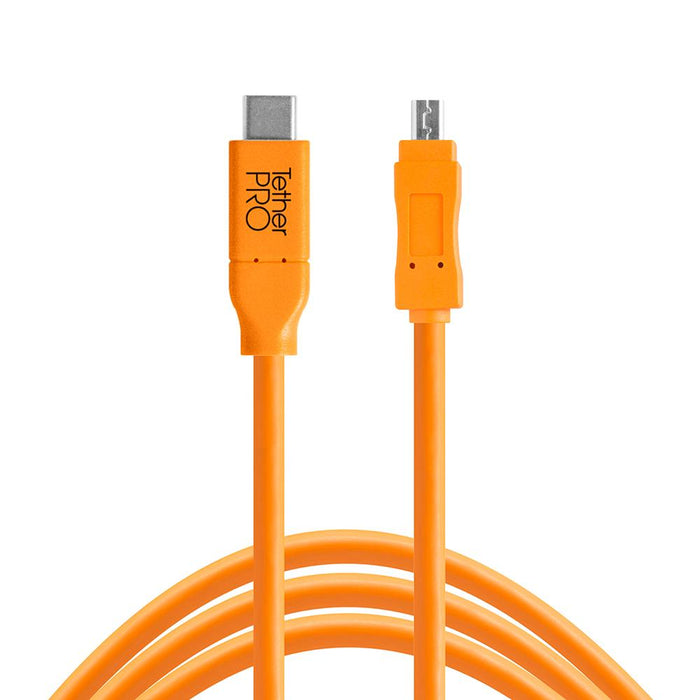 Tether Tools TetherPro USB-C to Mini-B 8-Pin cable