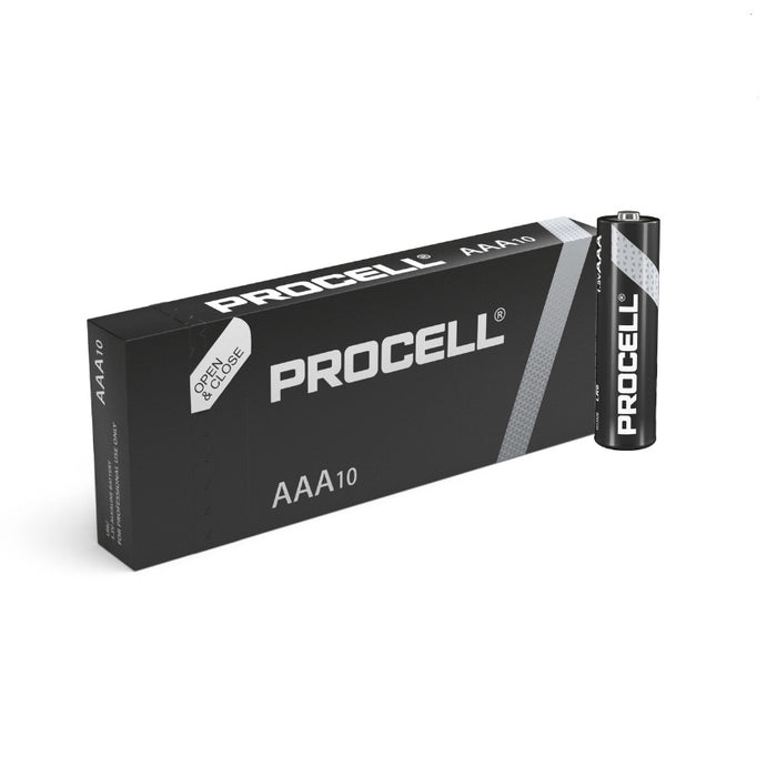 Duracell Procell AAA Alkaline Batteries (Pack of 10)
