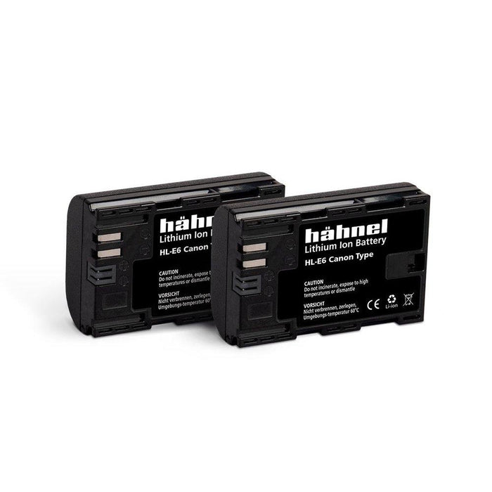 Hahnel HL-E6 Battery Twin Pack (Canon LPE6)