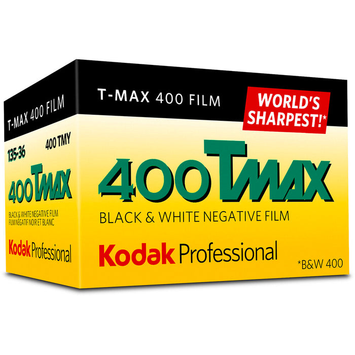 Kodak T-Max 400 36-Exposure 35mm Black & White 135 Film