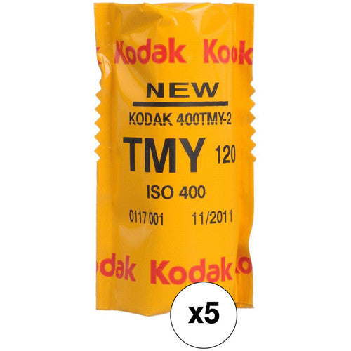 Kodak T-Max 400 Black & White Roll 120 Film (5-Pack)