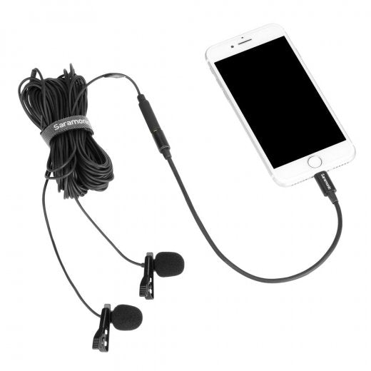 Saramonic Lavmicro U1C 2-Person Lavalier Microphone Kit with Lighting Connector