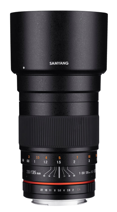 Samyang MF 135mm F2.0 AE Nikon F