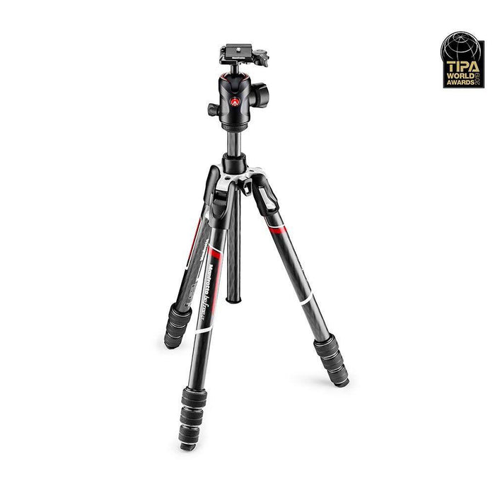 Manfrotto Befree GT Carbon Fibre Tripod Twist Kit with Ball Head
