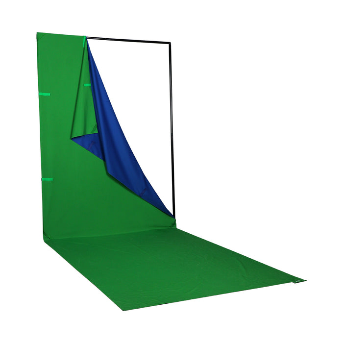 Phottix 4-Colour Q-Drop Collapsible Backdrop Kit 1.5m x 2.26m