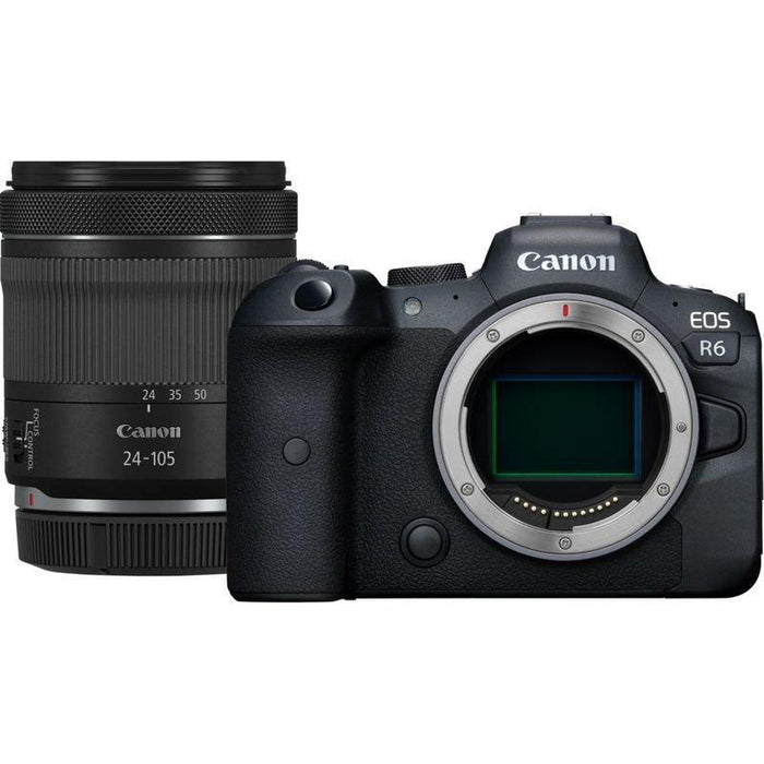 Canon EOS R6 & RF 24-105mm f/4.0-7.1 IS STM Lens Kit