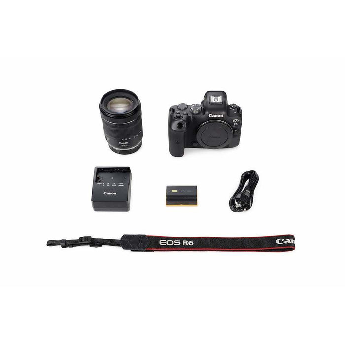Canon EOS R6 & RF 24-105mm f/4.0-7.1 IS STM Lens Kit