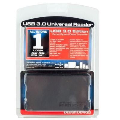 Delkin USB 3.0 Universal Multi-Card Reader/ Writer