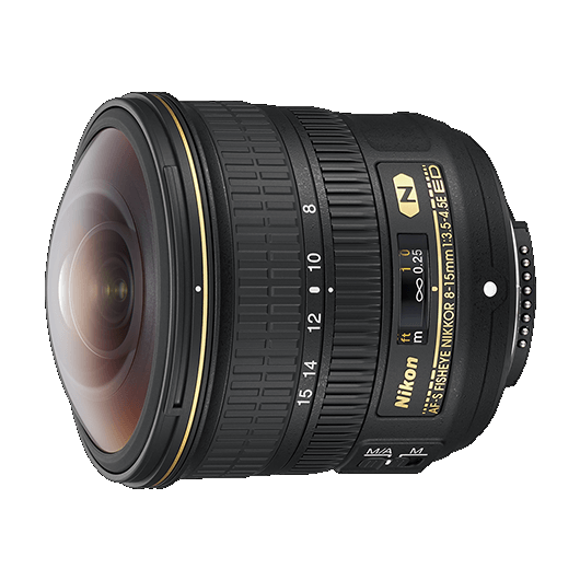 Nikon 8-15mm f/3.5-4.5 E ED AF-S Fisheye Nikkor Lens
