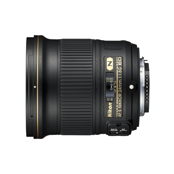 Nikon AF-S 24mm f/1.8 G ED Nikkor Lens