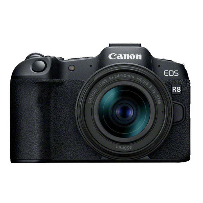 Canon EOS R8 & RF 24-50mm f/4.5-6.3 IS STM Lens