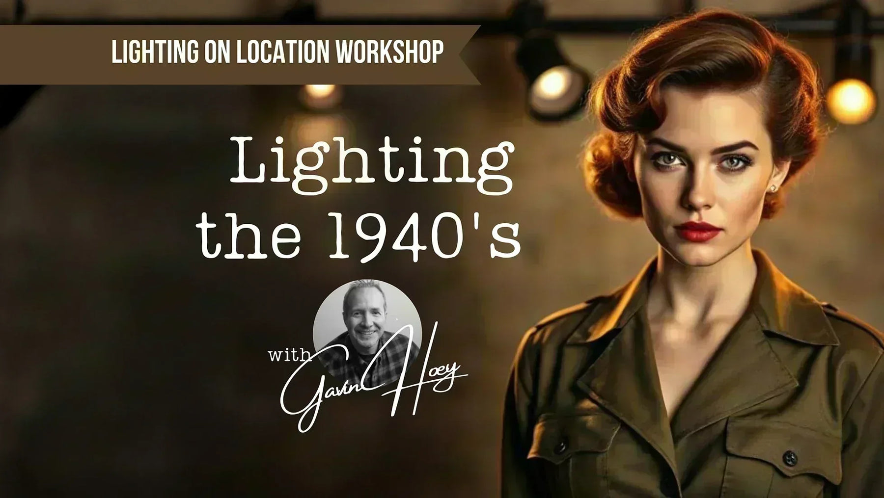 Lighting on Location "Lighting the 1940s" - Hertfordshire