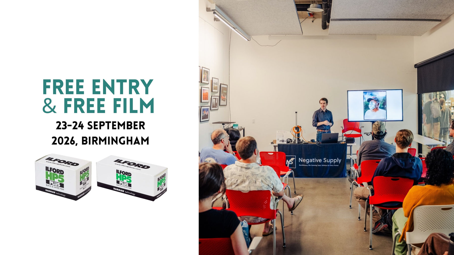 TFC & Firstcall Film Scanning Event Featuring Negative Supply