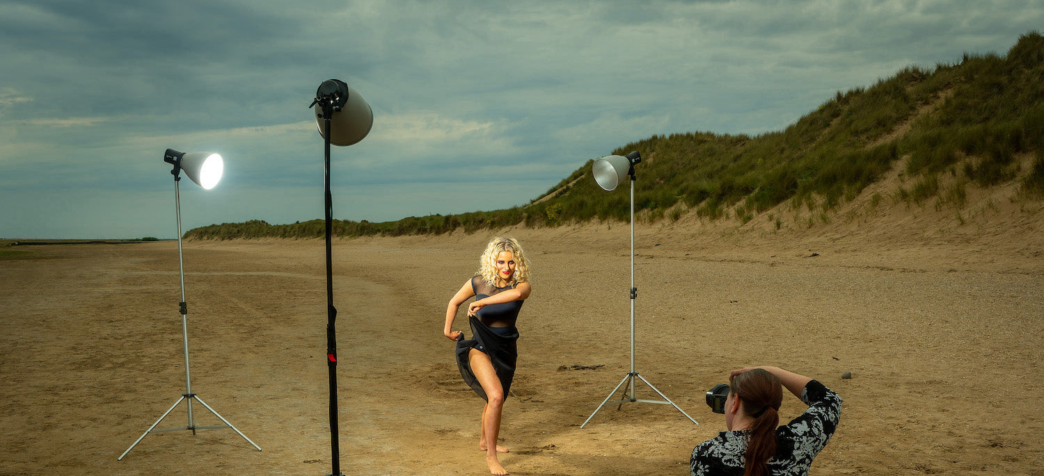Elinchrom ONE on Location - Dance Shoot at the Beach