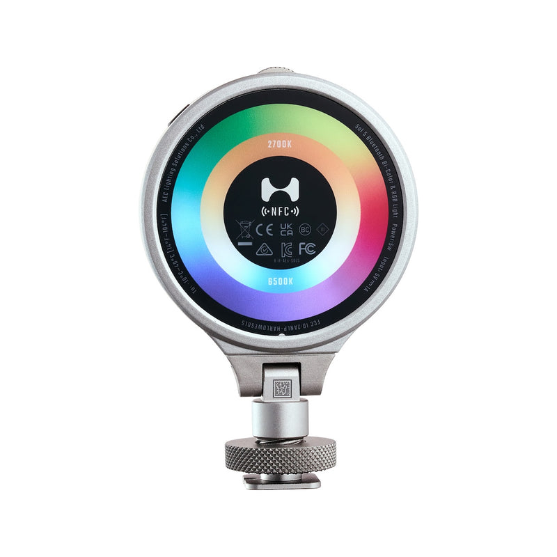 Harlowe Sol 5 Spectra RGB Mobile Light for Magsafe On-Camera Kit