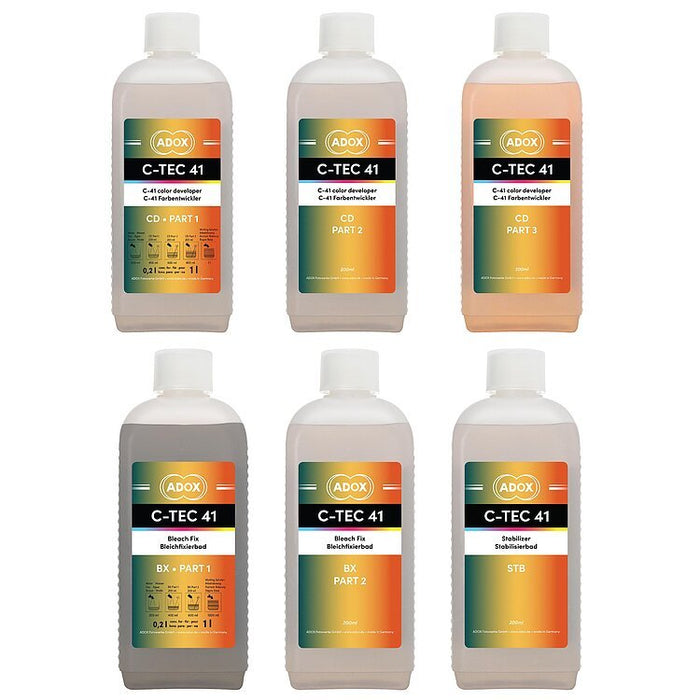 Adox C-TEC C-41 Negative Kit Rapid for 12-16 Films 1L