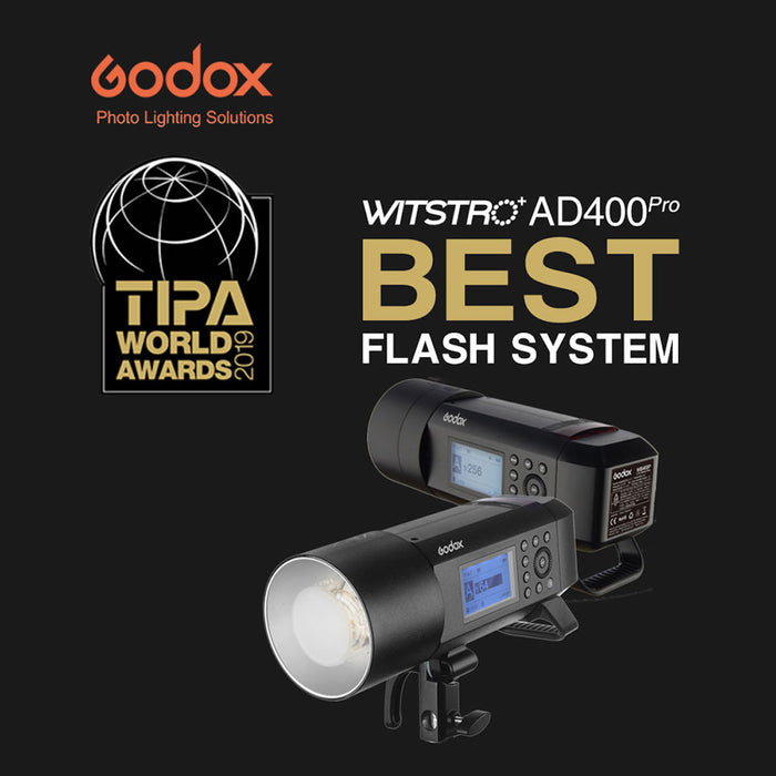 Flash Godox Witstro AD400 Pro - 400WS, TTL Multi-Marca, Batteria Al Litio, Per Canon, Nikon, Sony - Foto 7