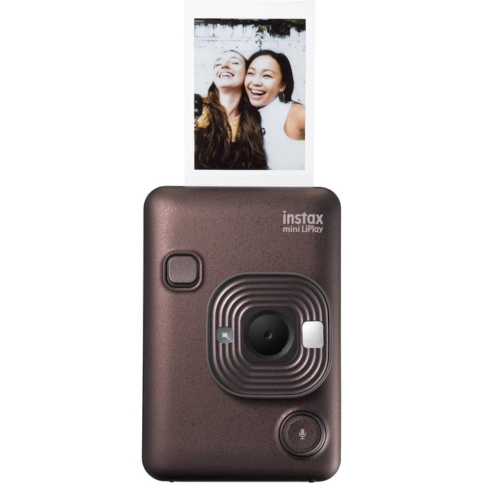 Fujifilm Instax Mini LiPlay Hybrid Instant Camera Deep Bronze