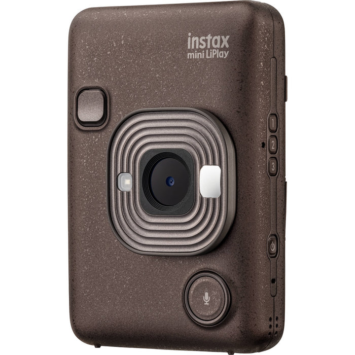 Fujifilm Instax Mini LiPlay Hybrid Instant Camera Deep Bronze