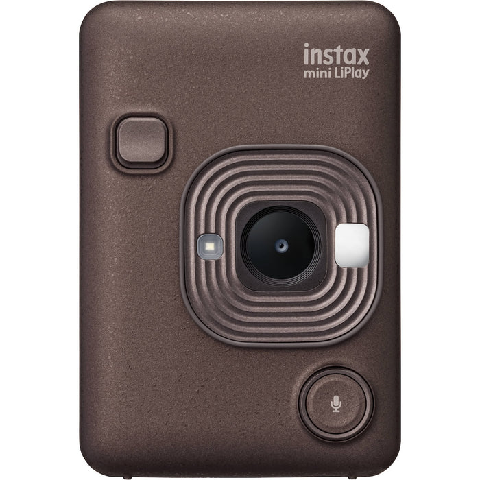 Fujifilm Instax Mini LiPlay Hybrid Instant Camera Deep Bronze