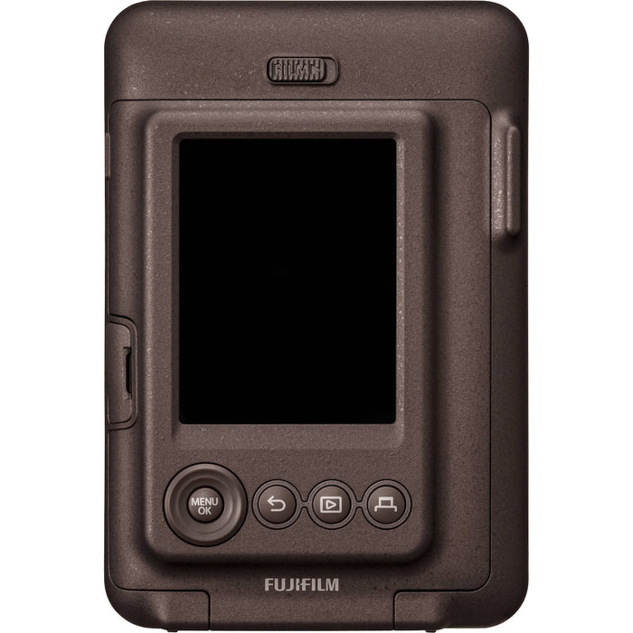 Fujifilm Instax Mini LiPlay Hybrid Instant Camera Deep Bronze