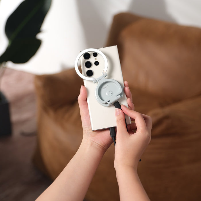 Nanlite Lumo Phone Ring Light MagSafe Compatible Polar Black