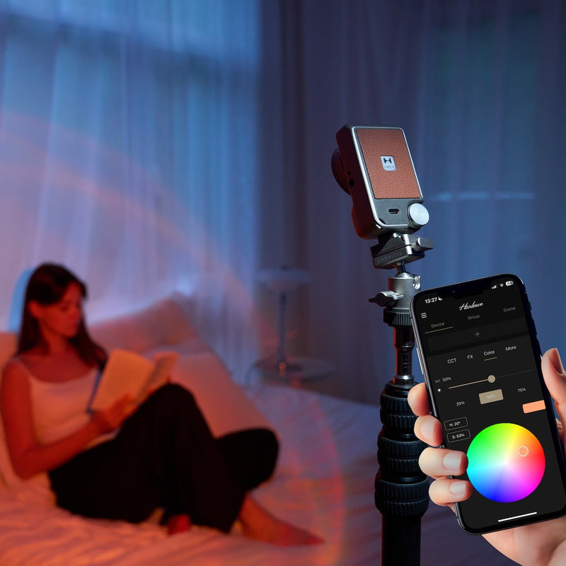 Harlowe Iris 5W Spectra Pocket-Sized RGBCW LED Light Creator Kit