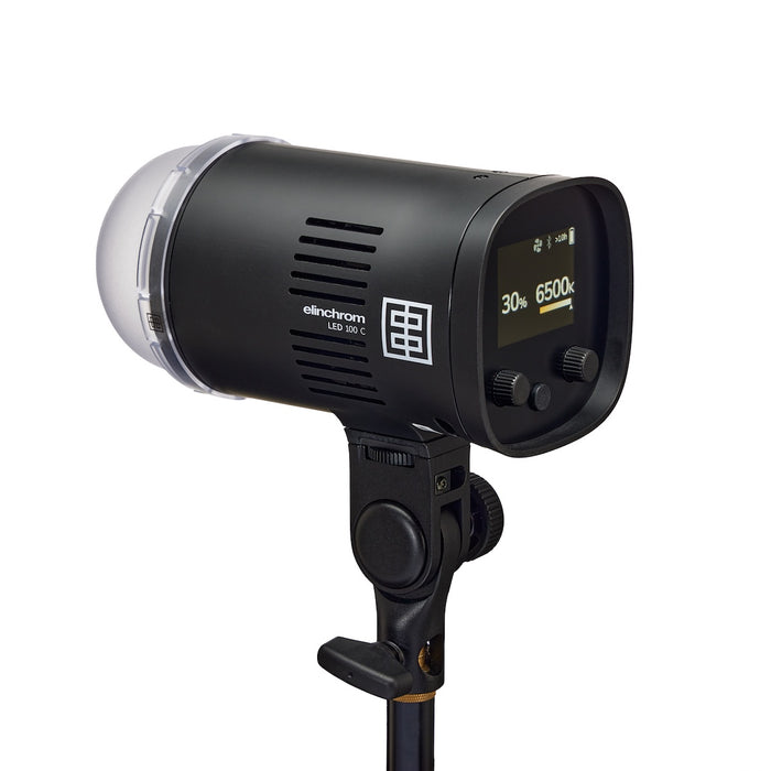 Elinchrom LED 100 C RGB LED Light Dual Kit with Built-In Battery