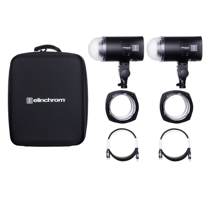 Elinchrom LED 100 C RGB LED Light Dual Kit with Built-In Battery