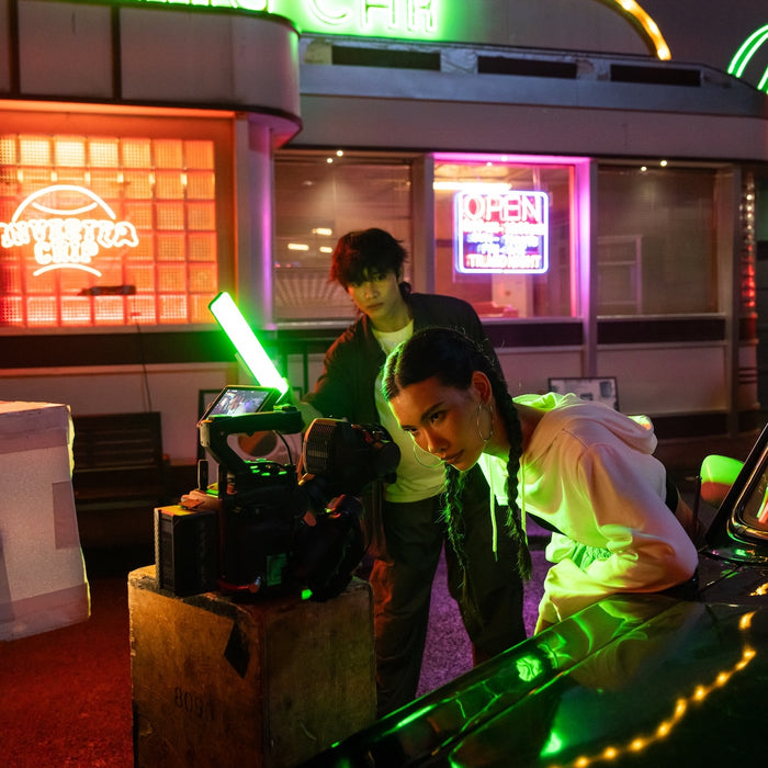 Nanlite Wand RGB LED Light Midnight Blue