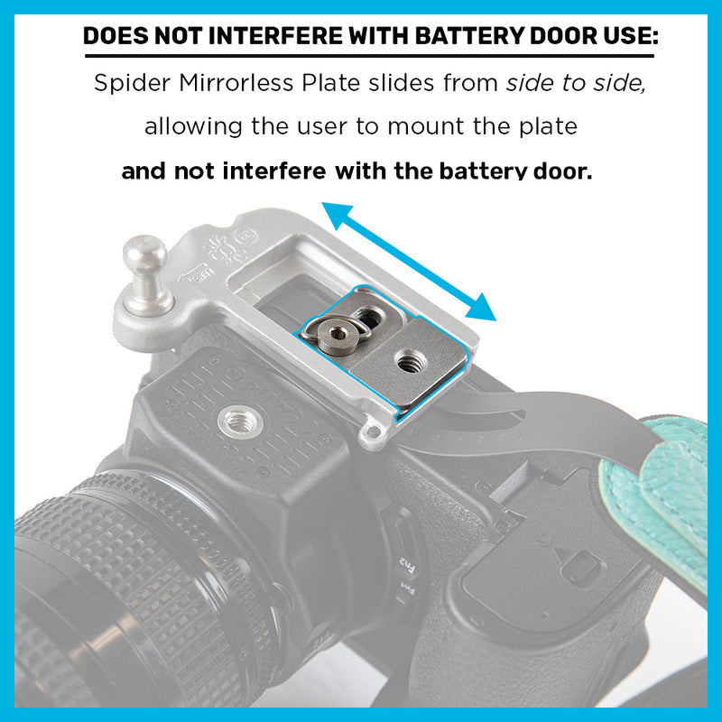 Spider Holster SpiderPro Mirrorless Camera Plate