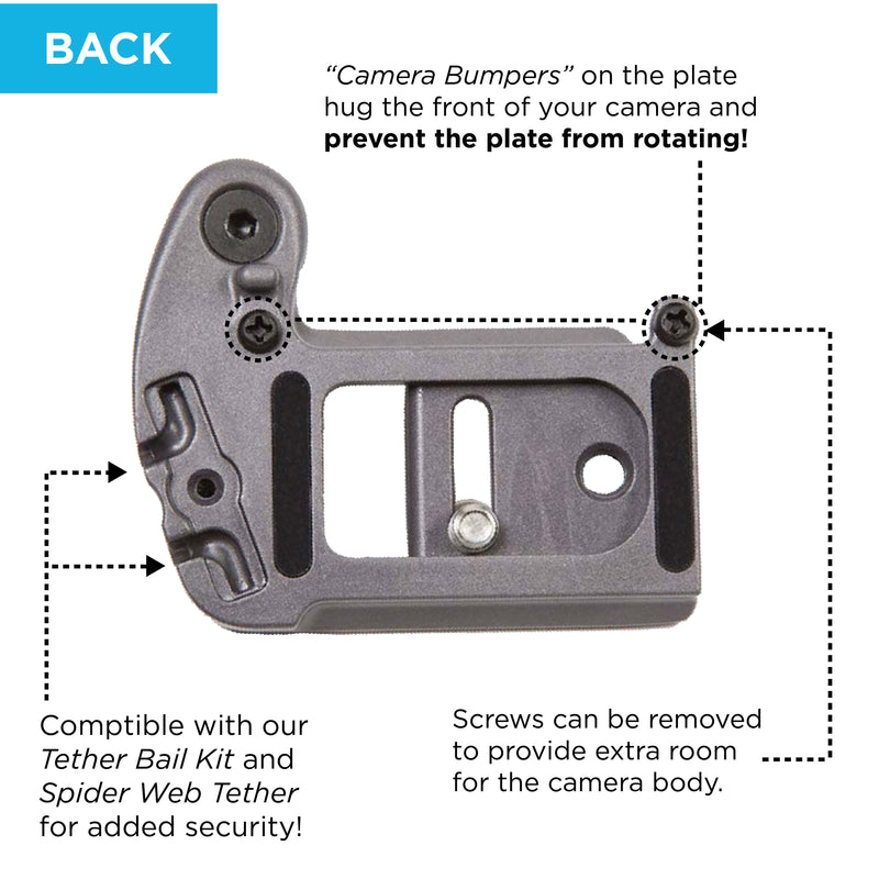 Spider Holster SpiderPro Mirrorless Camera Plate