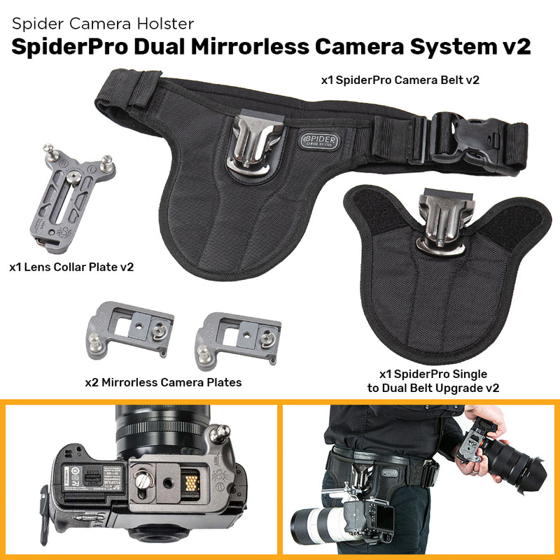 Spider Holster SpiderPro Dual Mirrorless Camera System V2