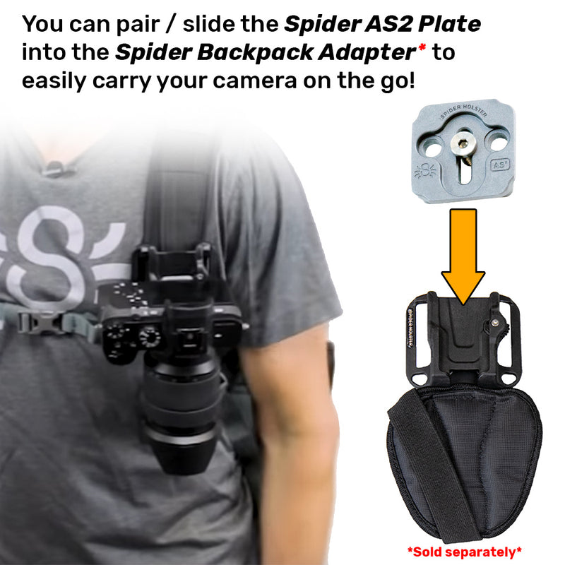 Spider Holster SpiderPro AS2 Arca Swiss Tripod Plate