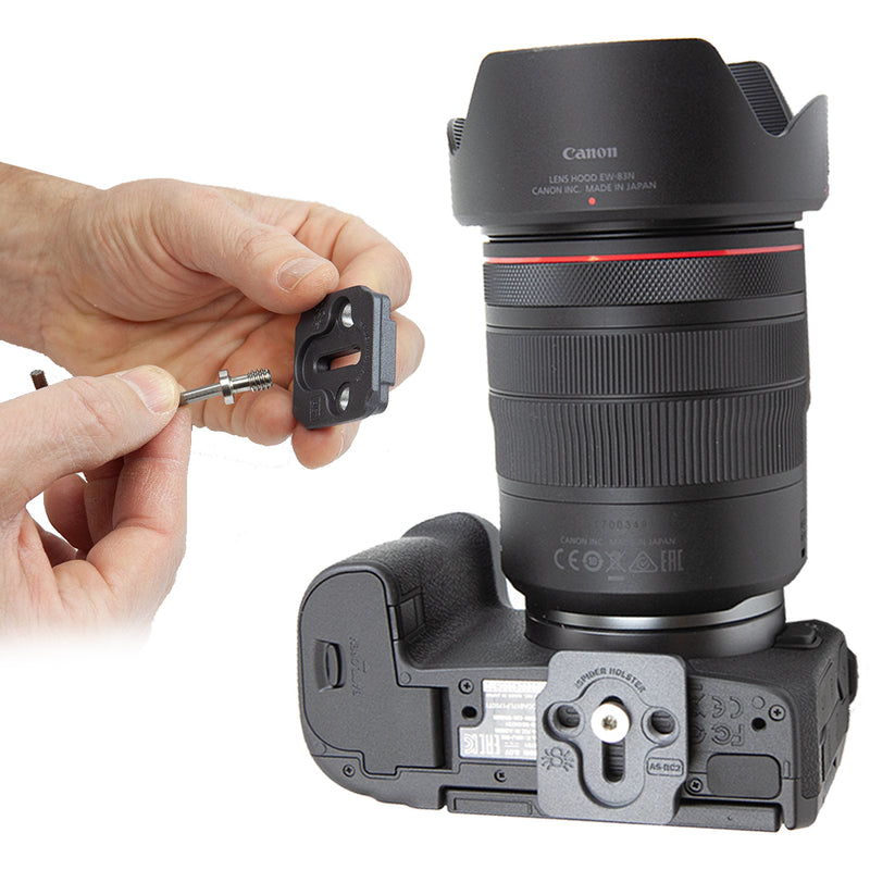 Spider Holster SpiderPro AS2 Arca Swiss & Manfrotto Tripod Adapter Plate