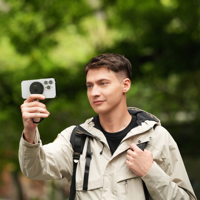 Nanlite Lumo Phone Ring Light MagSafe Compatible Polar Black