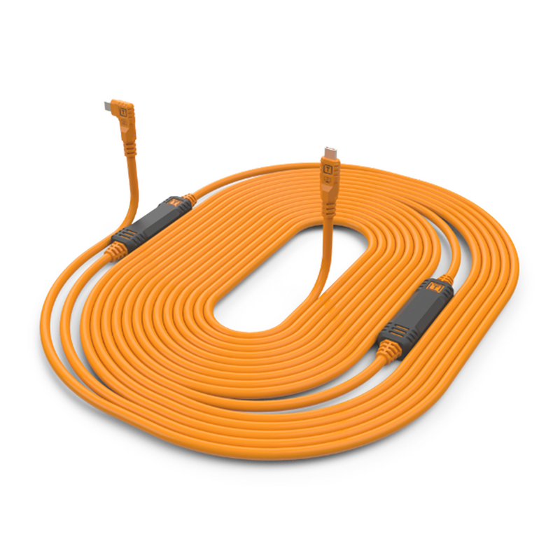 Tether Tools Tether Pro USB-C to USB-C Right Angle 31' (9m) Cable (Select Variant)