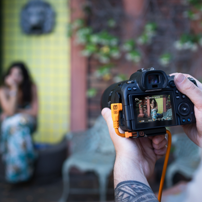 Tether Tools Tether Pro USB-C to USB-C Right Angle 31' (9m) Cable (Select Variant)