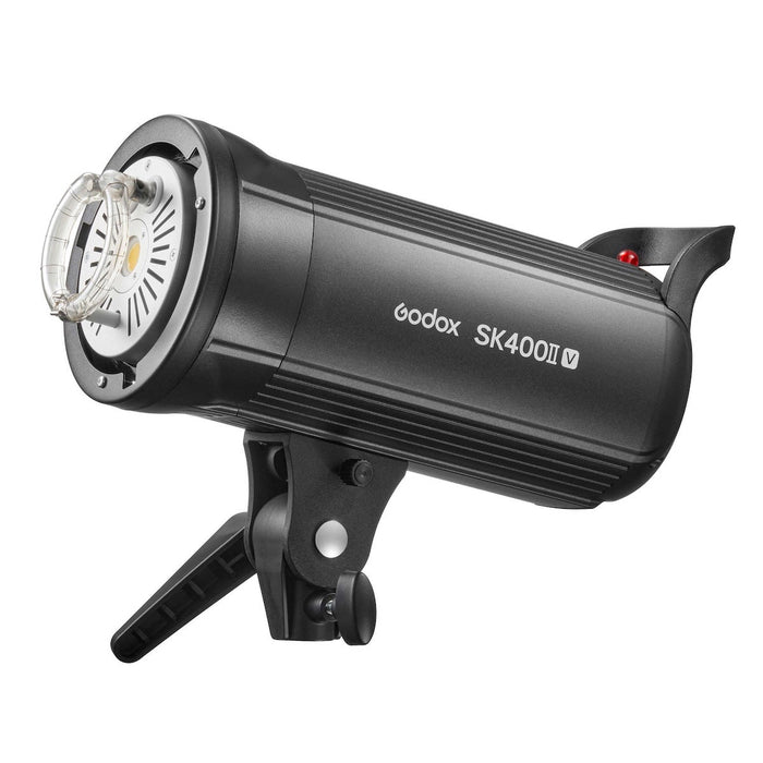 Godox SK400II-V Studio Flash Head with LED Modelling Lamp