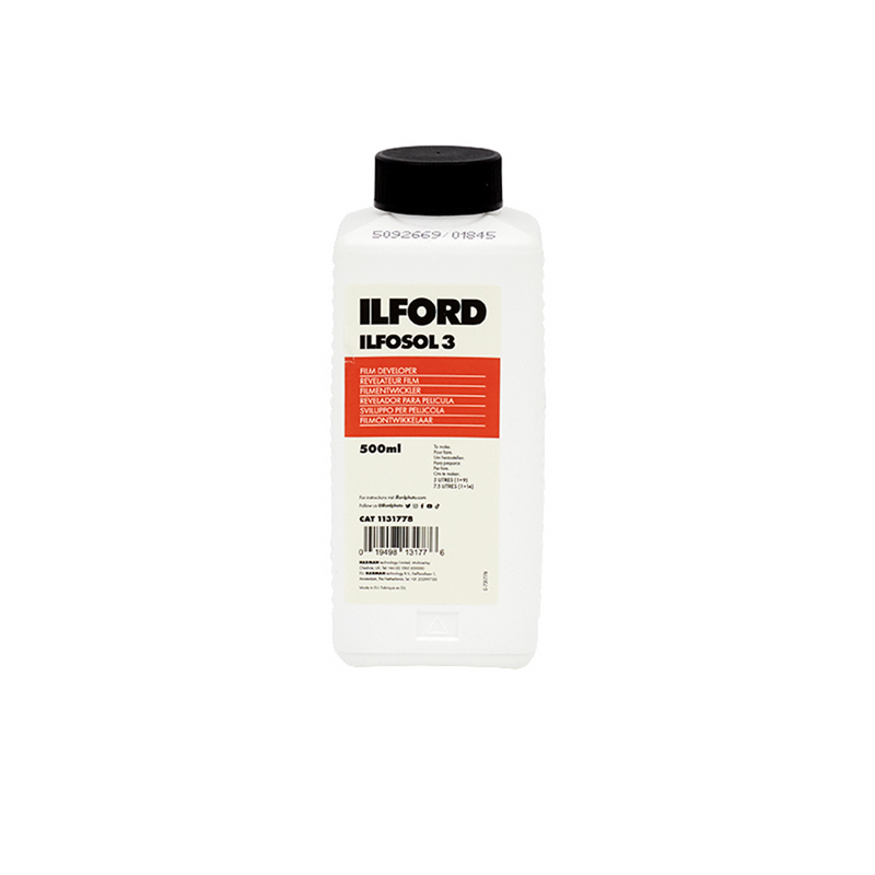 Ilford Ilfosol 3 Film Developer 500ml