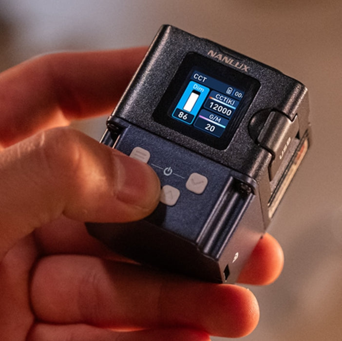 Nanlux Evoke 5C LED Full-Colour Spot Light 8-Light Kit