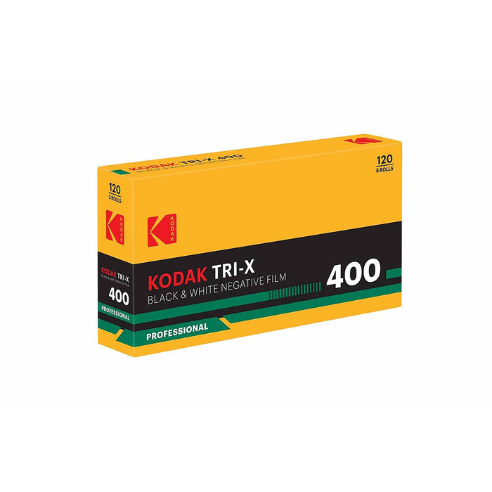 Kodak Eastman Professional Tri-X 400 120 B&W Film (5 Pack)