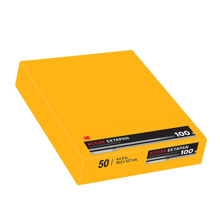 Kodak Professional Ektapan 100 B&W Sheet Film 4x5" (10 Sheets)